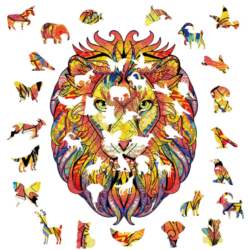 Medinė dėlionė LIŪTAS A3